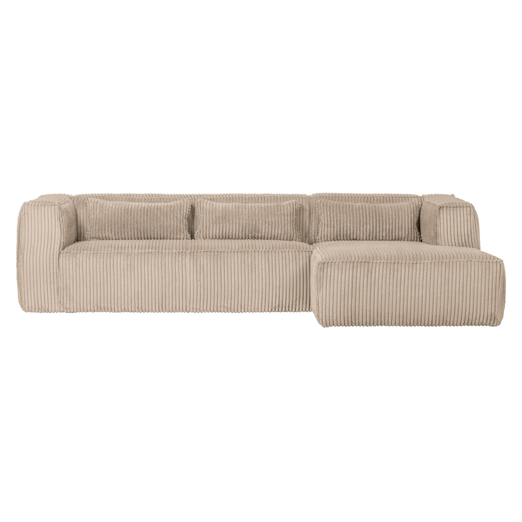 Woood Hörnsoffa Höger Bump Travertin