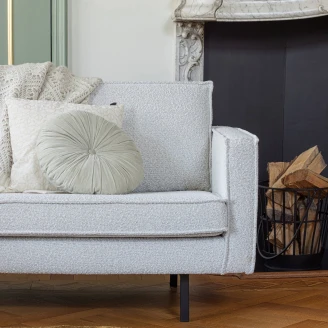 Woood Soffa 2,5-Sits <strong>Rodeo</strong>  Natur Bouclé