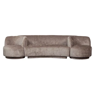 Woood Set med Soffa och Fåtöljer 2 st <strong>Popular</strong> Taupe