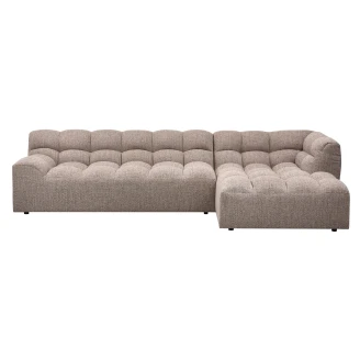 Woood Soffa Höger <strong>Allure Alpha</strong>  Ljusbrun