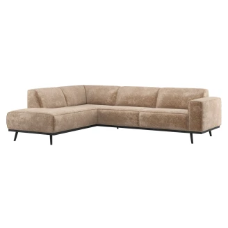 Woood Hörnsoffa Vänster <strong>Statement</strong>  Taupe