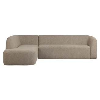 Woood Hörnsoffa Vänster <strong>Sloping</strong>  Beige