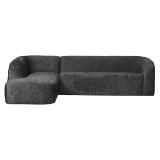Woood Hörnsoffa Vänster <strong>Sloping</strong>  Mörkgrå