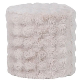 Woood Sittpuff Ø 46 cm <strong>Olven</strong>  Beige