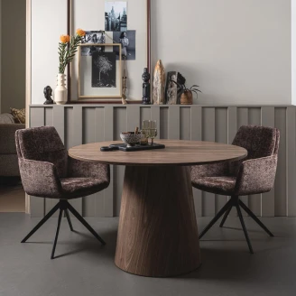 Woood Matbord <strong>Maan</strong>  Valnöt Ø 120 cm