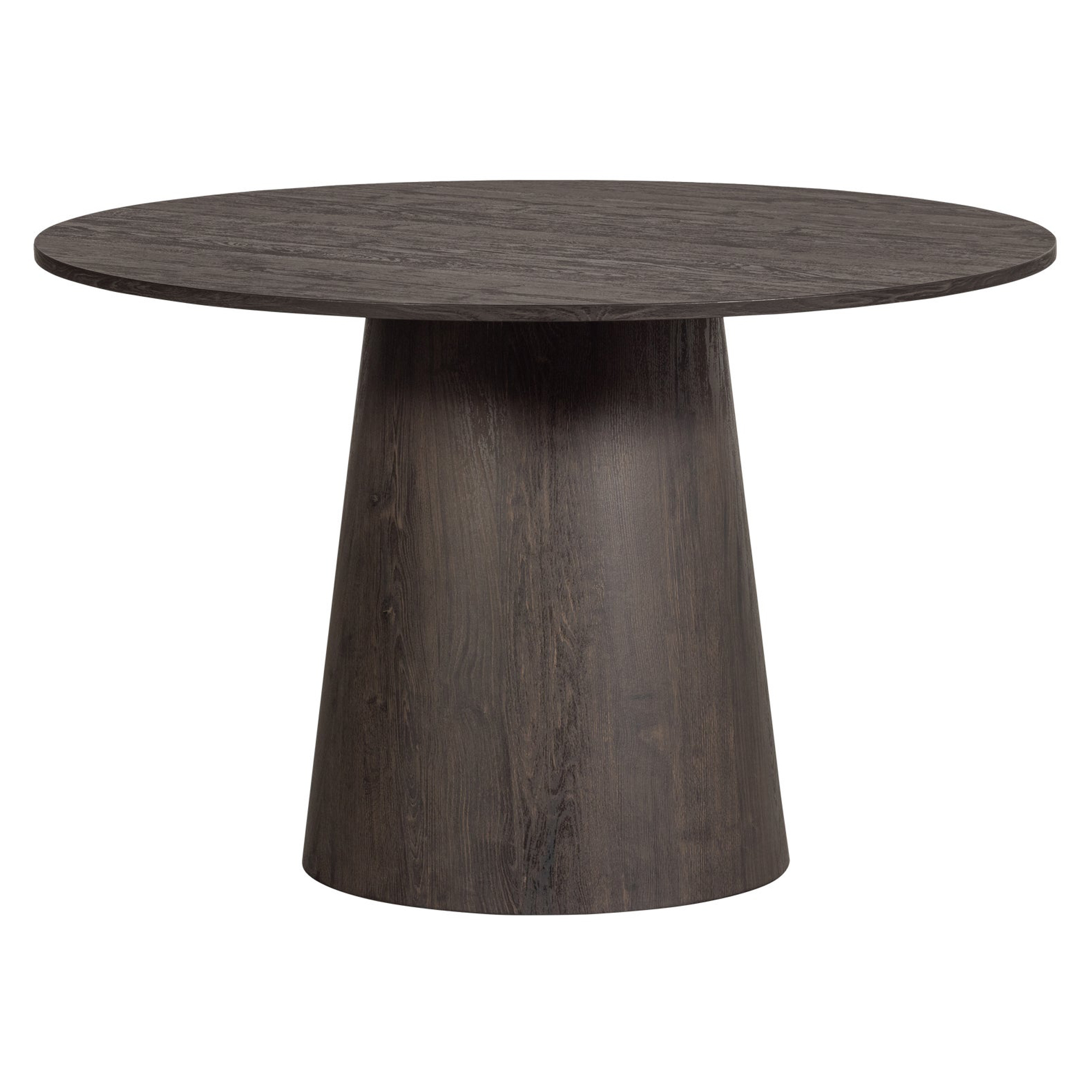 Woood Matbord Maan Mörkbrun Ø 120 cm