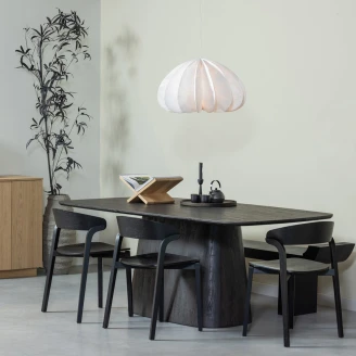 Woood Matbord <strong>Leah</strong>  Mörkbrun 200x105 cm