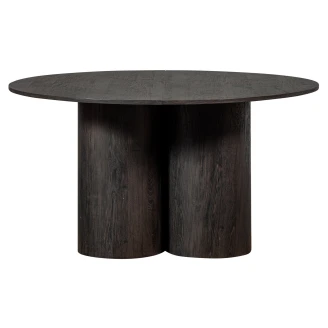 Woood Matbord <strong>Oona</strong>  Mörkbrun Ø 140 cm