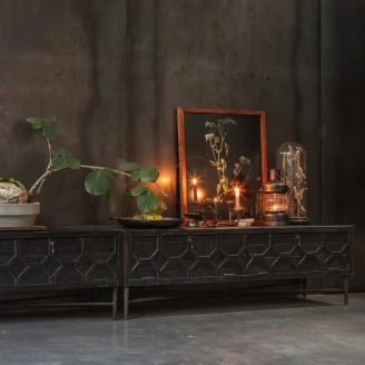 Woood TV-Bänk <strong>Bequest</strong>  Svart