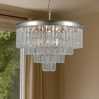 Hängande Lampa <strong>Verilo</strong>  M Silver Blank