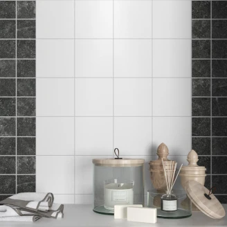 Kakel <strong>System Color</strong>  Vit Matt 15x15 cm