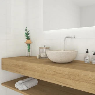 Kakel <strong>Montana</strong>  Vit Matt 20x40 cm