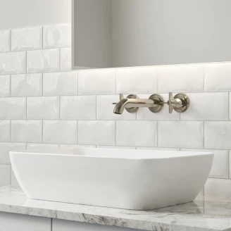 Cocina rustico Kakel Vit 7.5x15 cm