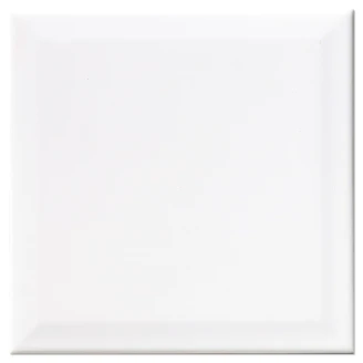 Kakel <strong>Premium Biselado</strong>  Fasad Vit Blank 20x20 cm