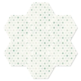 Dune Hexagon Klinker Berlin Lotus Matt 22x25 cm