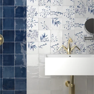 Dune Kakel <strong>Tabarca</strong>  Olivia Azul Blank 15x15 cm