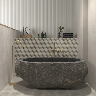 Dune Kakel Milano Gesso Matt Relief 11.5x23 cm