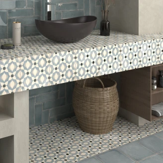 Dune Klinker <strong>Atlantique</strong>  Nantes Bleu Matt 20x20 cm