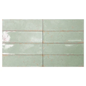 Dune Kakel <strong>Antiga</strong>  Verde Blank 7x24 cm