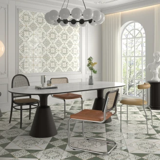 Dune Klinker <strong>Antiga</strong>  Barraquetes Verde Satin 20x20 cm