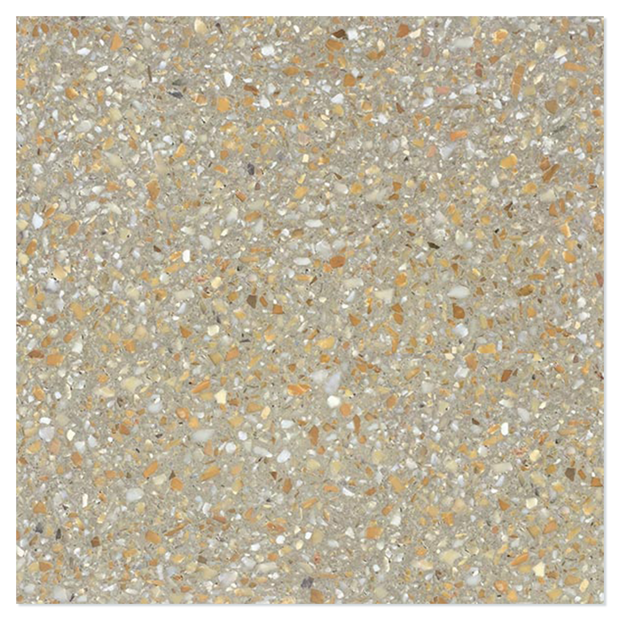 Terrazzo Graniglia Ocra Perlato Polerad 20x20 cm