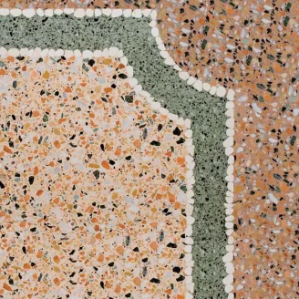 Terrazzo <strong>Gra Veneziana</strong> Arlecchino Donna Matt 40x40 cm