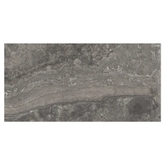 Klinker <strong>Lithos</strong>  Mörkgrå Matt-Struktur 3D 60x120 cm