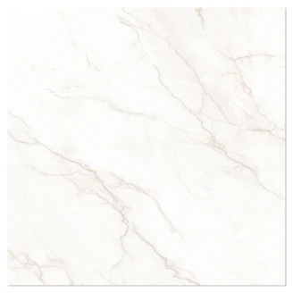 Marmor Klinker <strong>Venata</strong>  Vit-Guld Matt 90x90 cm