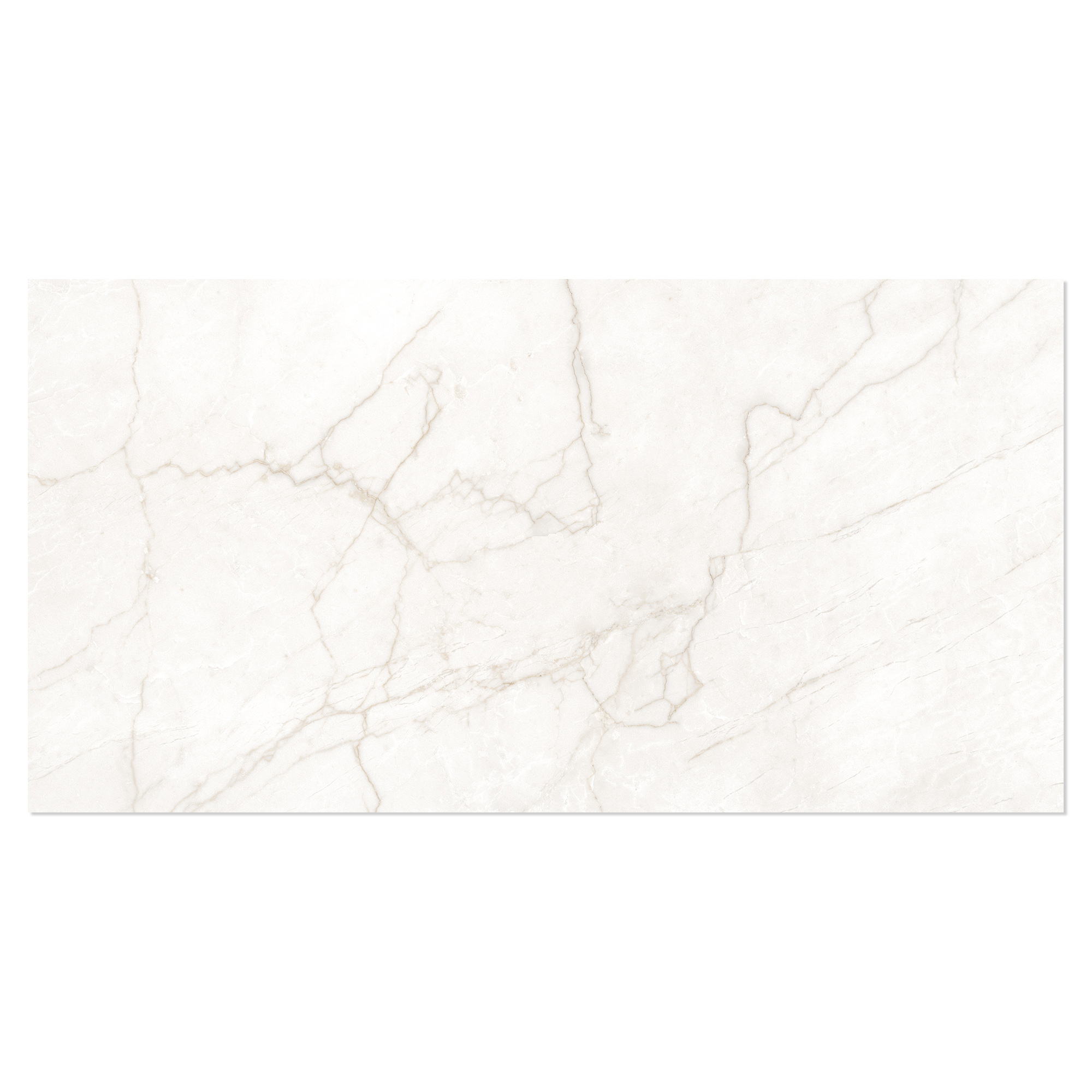 Marmor Klinker Venata Vit-Guld Matt 60x120 cm