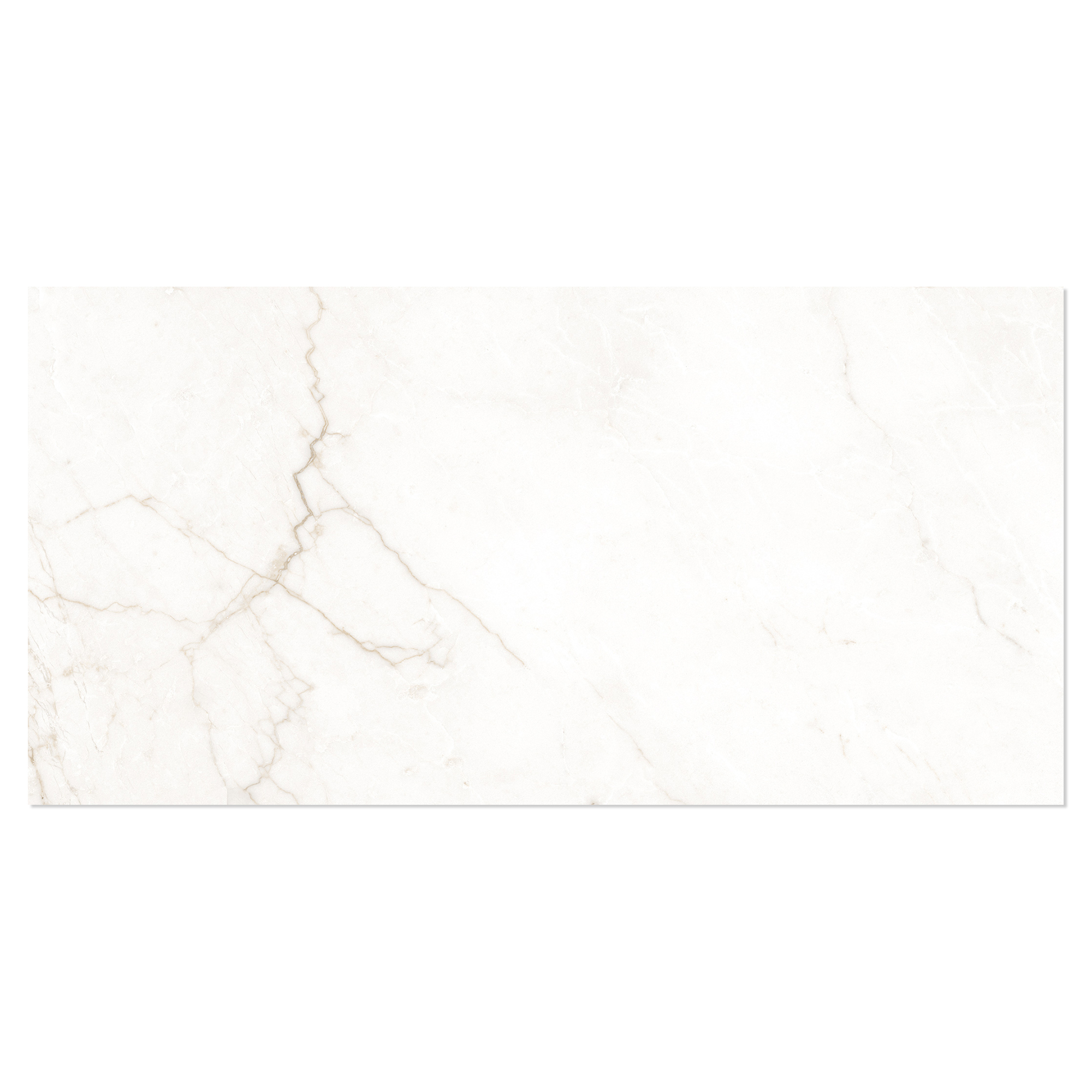 Marmor Klinker Venata Vit-Guld Matt 30x60 cm