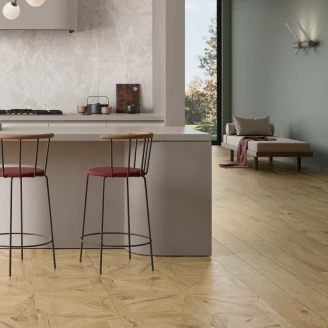 Träklinker <strong>Grainwood</strong>  Sandbrun Matt-Struktur 3D 30x120 cm