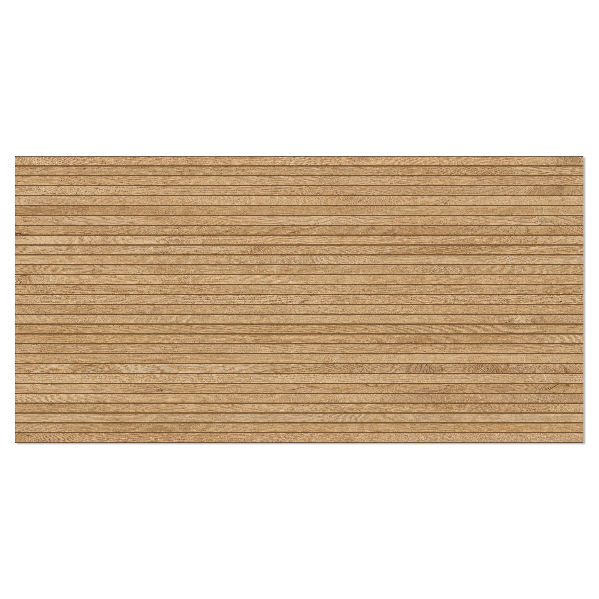 Dekor Klinker Grainwood Sandbrun Ribb Matt 60x120 cm