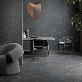 Marmor Klinker <strong>Celesta</strong>  Obscura Matt-Struktur 3D 60x60 cm