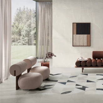 Marmor Klinker <strong>Celesta</strong>  Perla Matt-Struktur 3D 60x60 cm