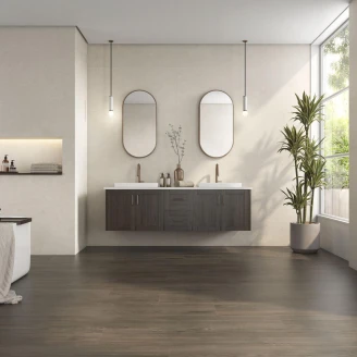 Klinker <strong>Eklund</strong>  Mörk Brun Matt 25x150 cm