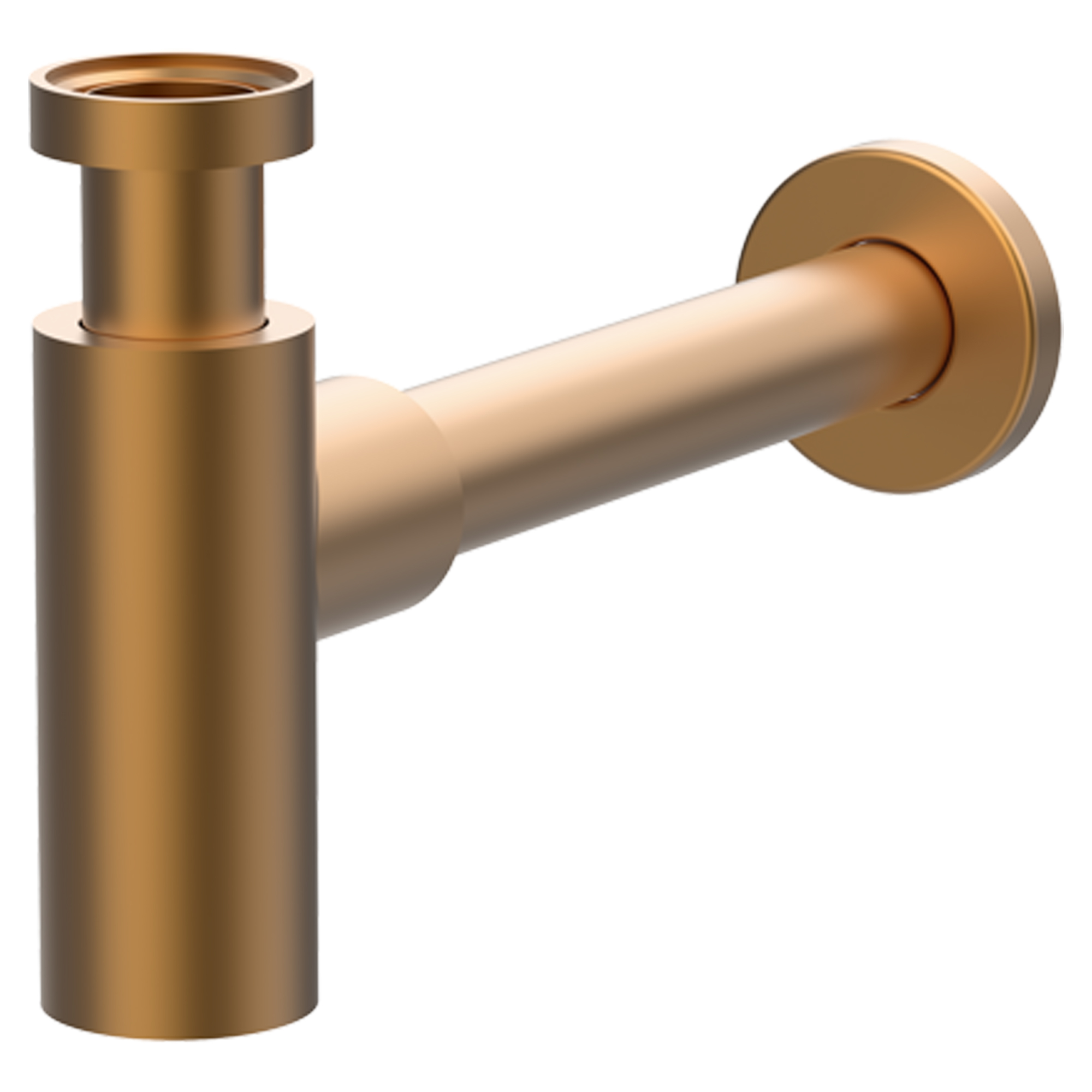 Vattenlås Brons Matt