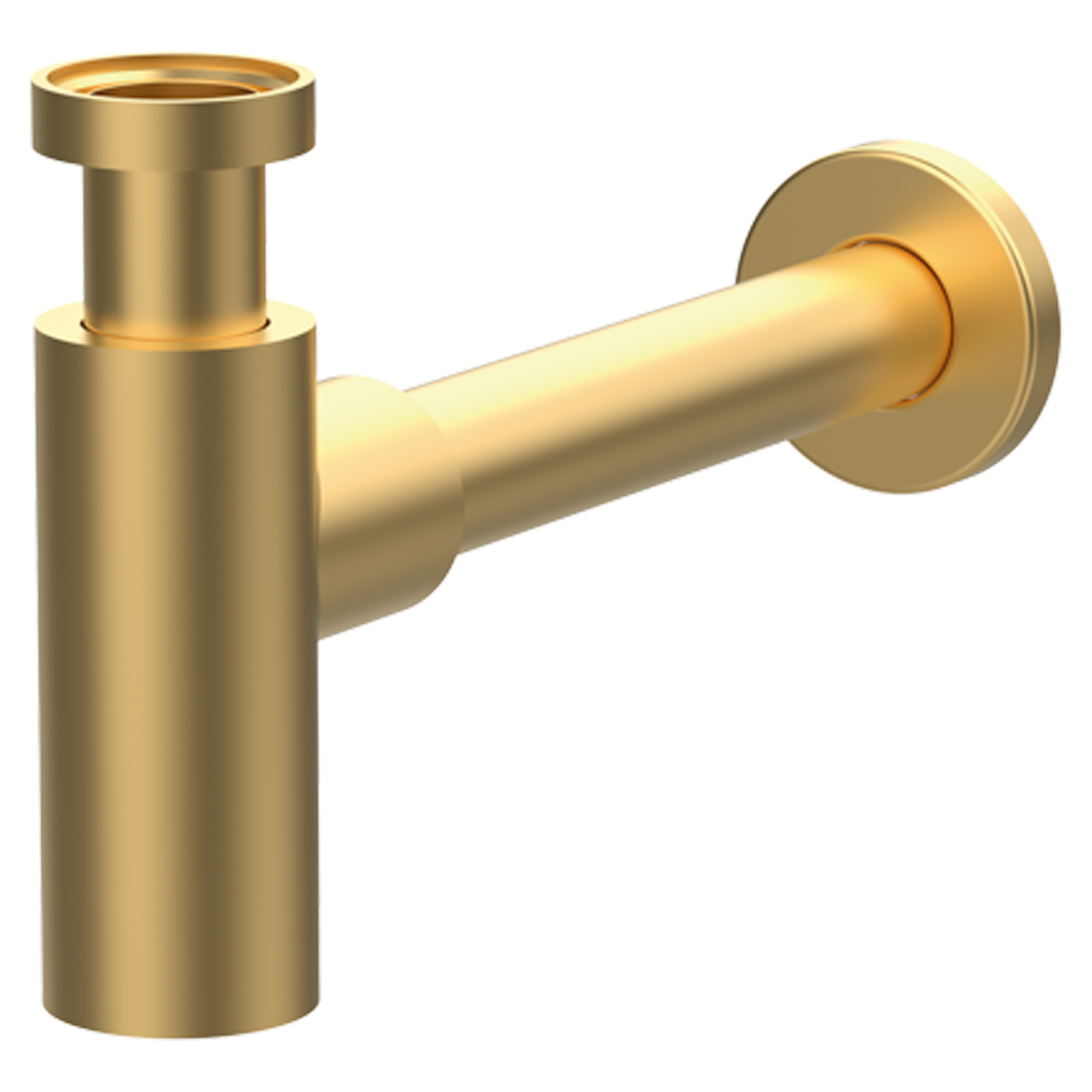 Vattenlås Guld Matt