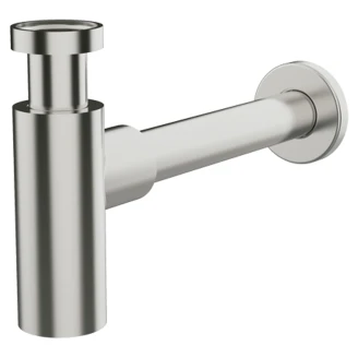 Vattenlås Krom Matt