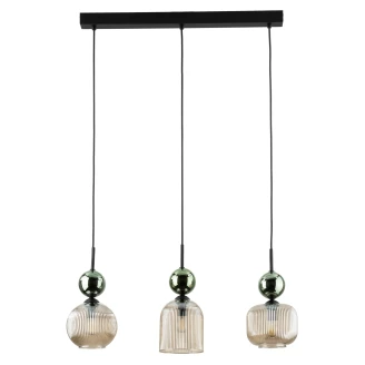 Hängande Lampa Trio <strong>Elios</strong>  Grön Blank