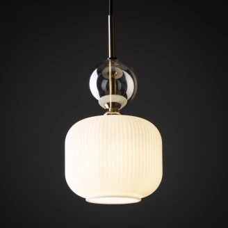 Hängande Lampa Uno Kvadrat <strong>Elios</strong>  Vit Matt