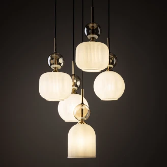 Hängande Lampa Penta <strong>Elios</strong>  Vit Matt