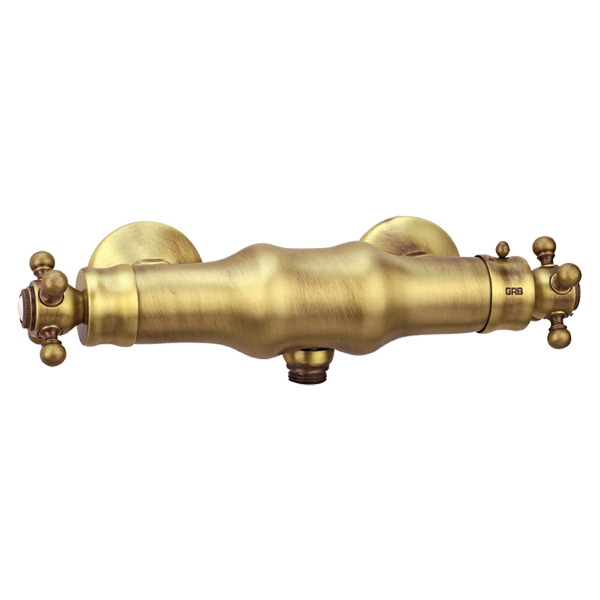 Duschblandare med Duschset Alderton Mässing Matt med Termostat