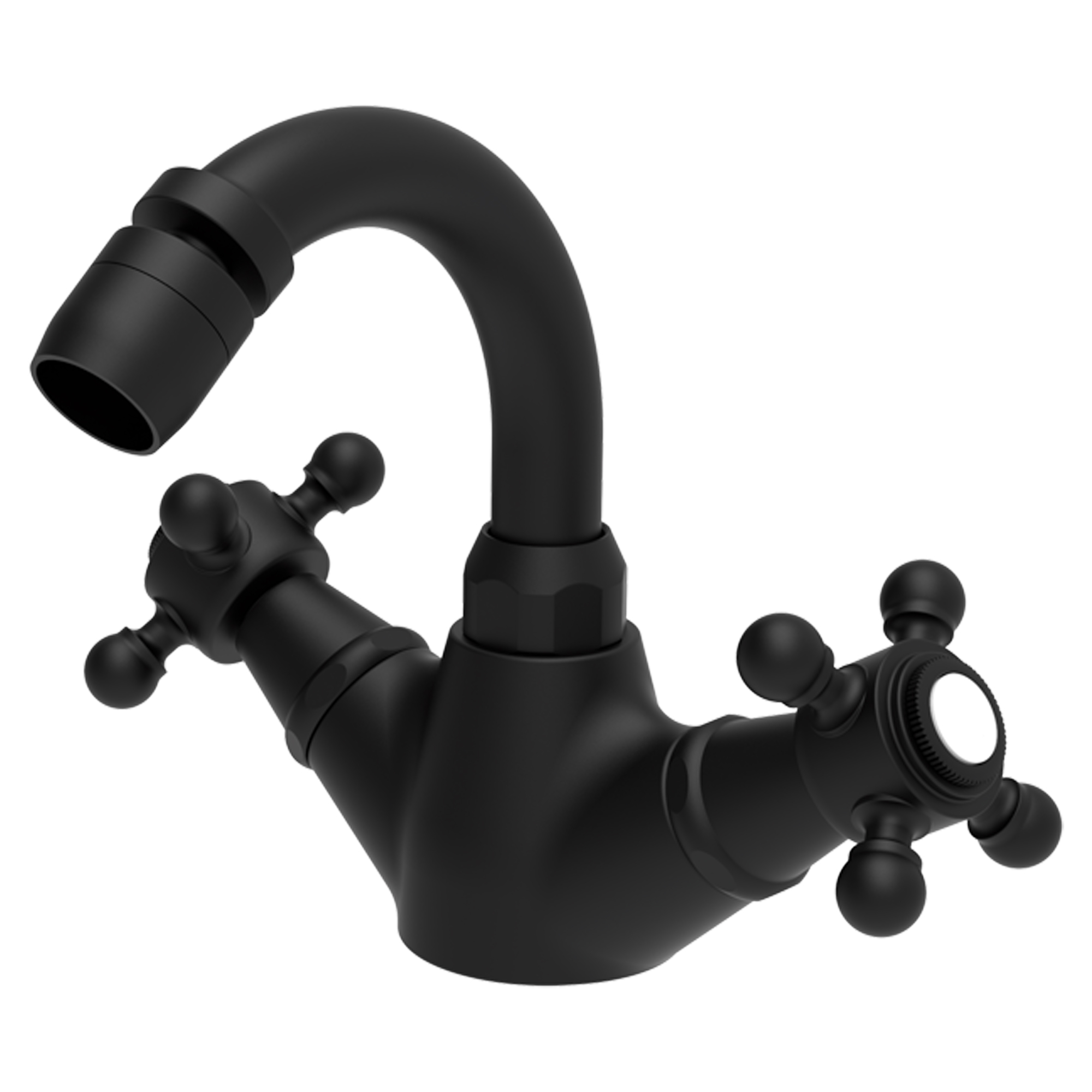 Bidéblandare Alderton Svart Matt