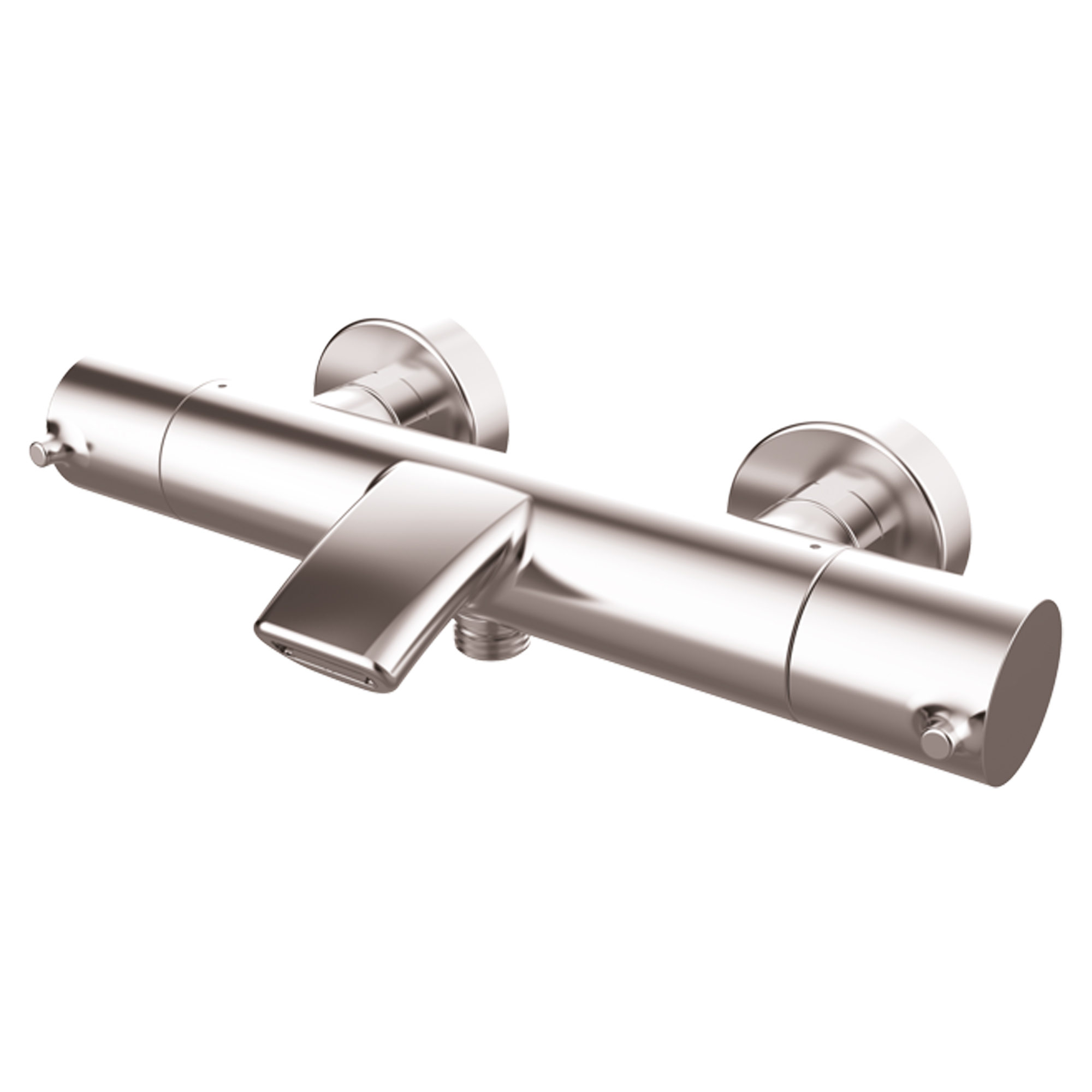 Badkarsblandare Carenza Krom Matt med Termostat