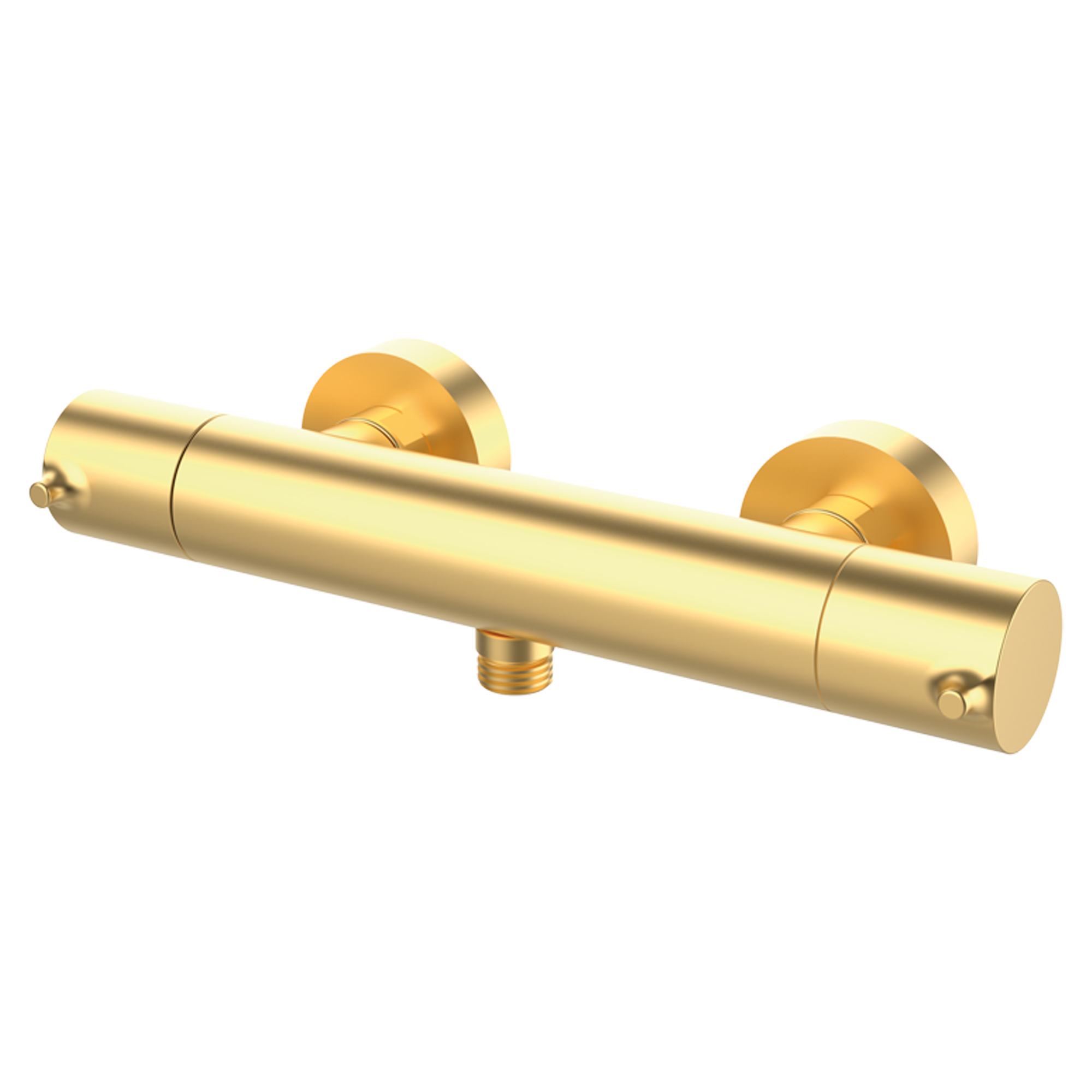 Duschblandare Carenza Guld Matt med Termostat