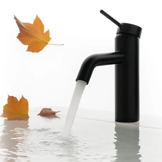 Tvättställsblandare <strong>Carenza</strong>  Svart Matt