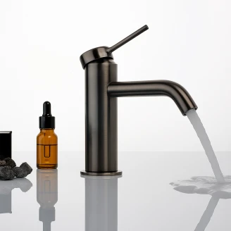 Tvättställsblandare <strong>Carenza</strong>  Metall Svart Matt