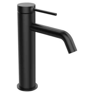 Tvättställsblandare <strong>Carenza</strong>  20 cm Metall Svart Matt Hög