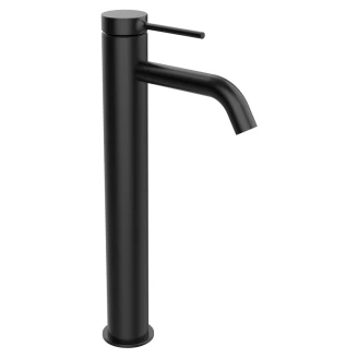 Tvättställsblandare <strong>Carenza</strong>  31 cm Metall Svart Matt Hög