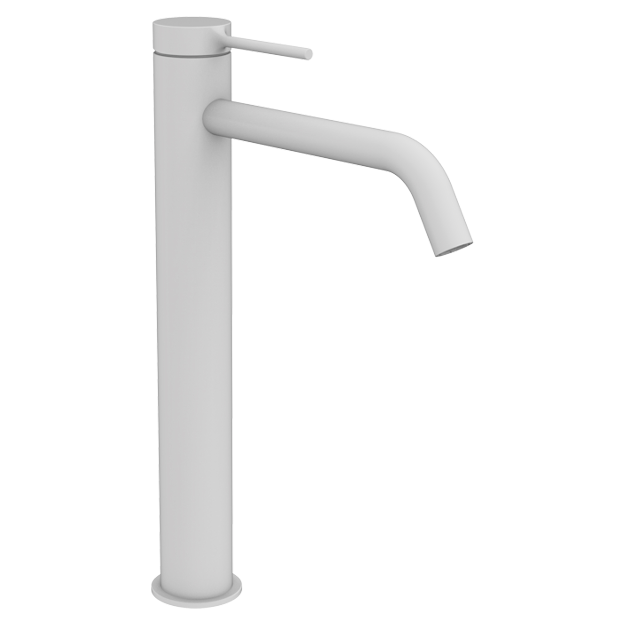 Tvättställsblandare Carenza 31 cm Vit Matt Hög